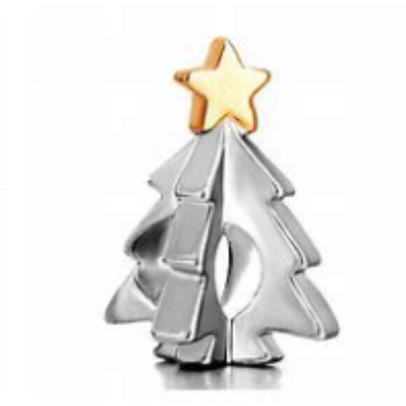 NEW Genuine PUGSTER Christmas Tree (#1)  charm - Picture 1 of 1